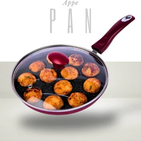 Appam Maker with Glass Lid.