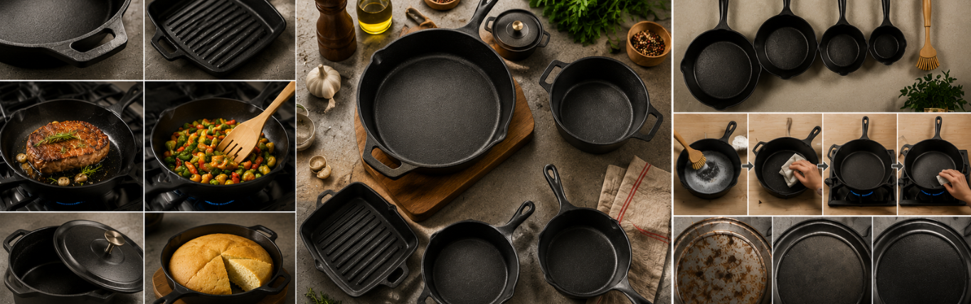 How to Choose Cast Iron Cookware? Complete Buying Guide for Beginners
