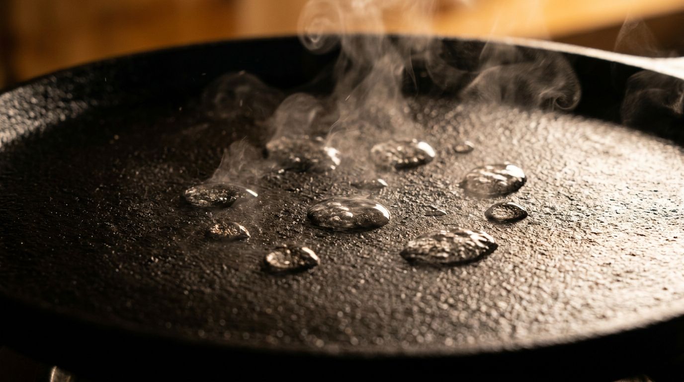 seasoning cast iron tawa