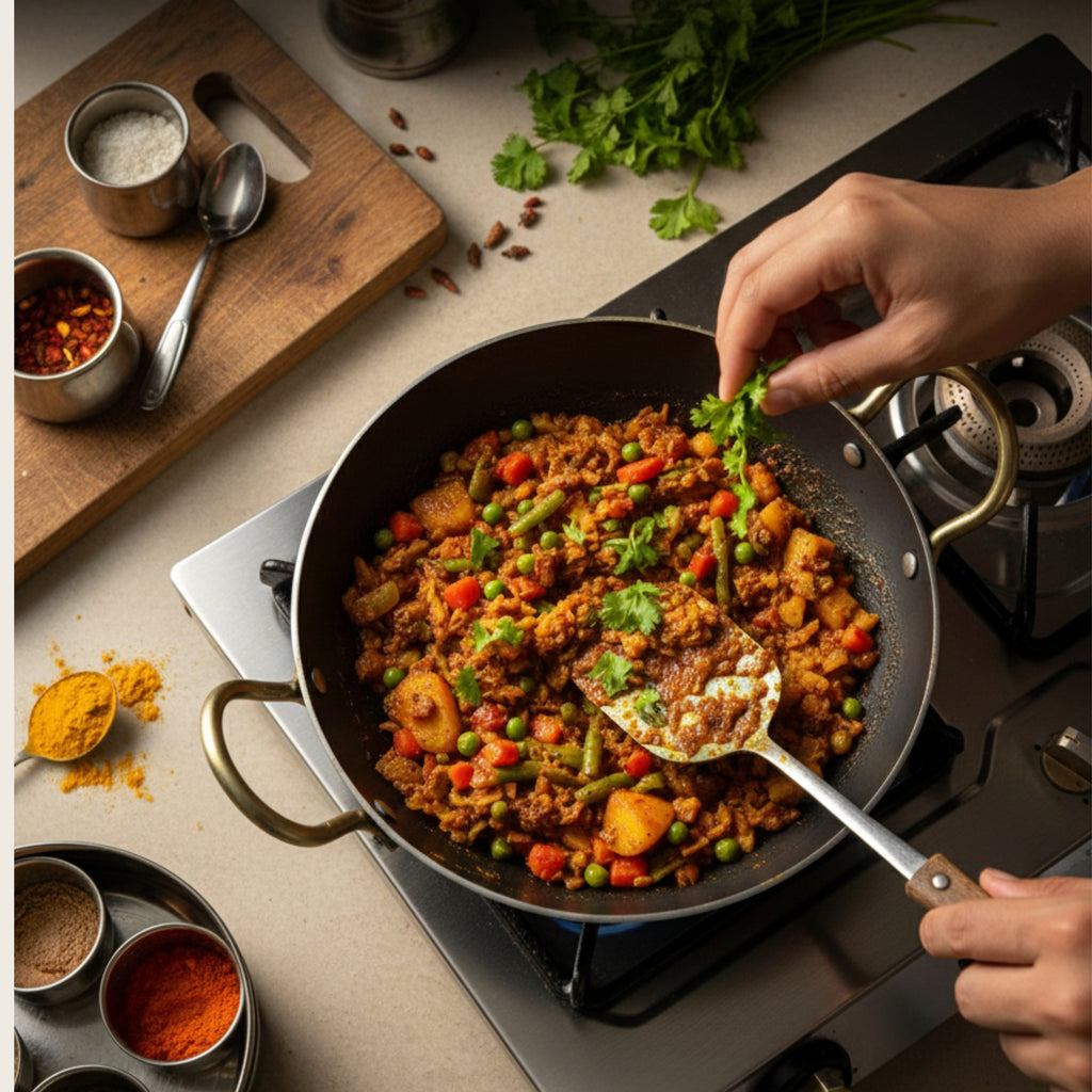 Premium Iron Kadai (Regular Size)