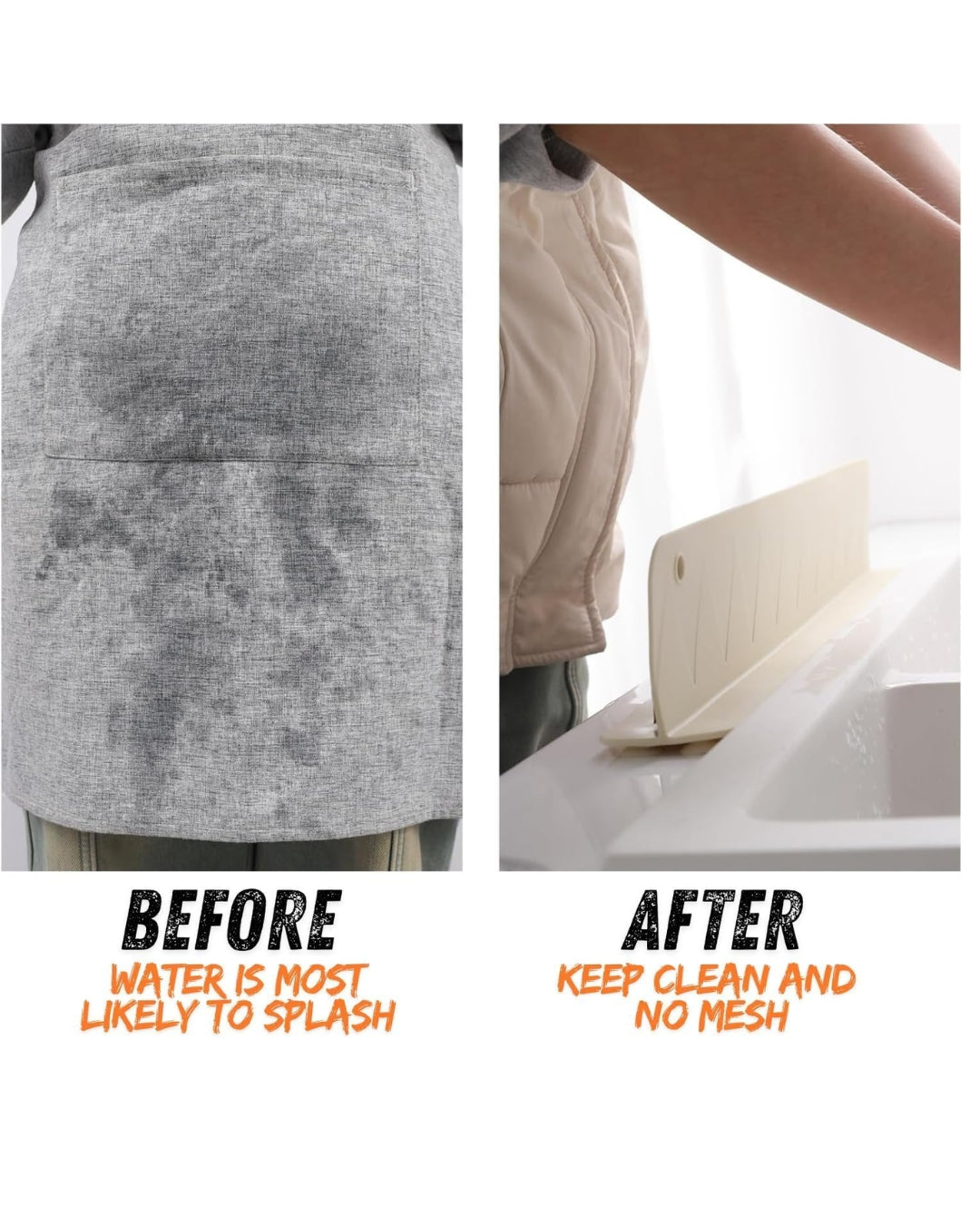 Kitchen Sink Water Splash Guard Silicon