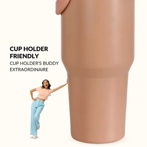 Insulated Sky Tumbler Bottle With Top Handle Blue Frost 1200ml