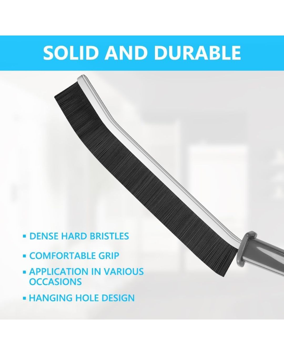 Hard Bristle Crevice Cleaning Brush