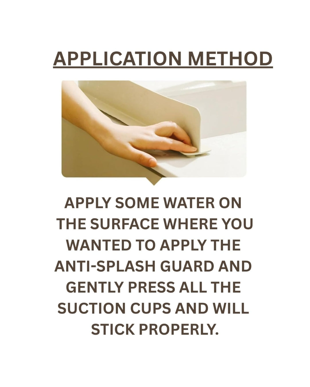 Kitchen Sink Water Splash Guard Silicon