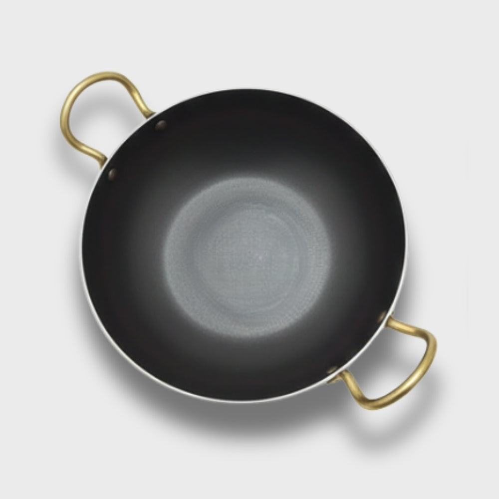 100% Pure Iron Cookware Kadai