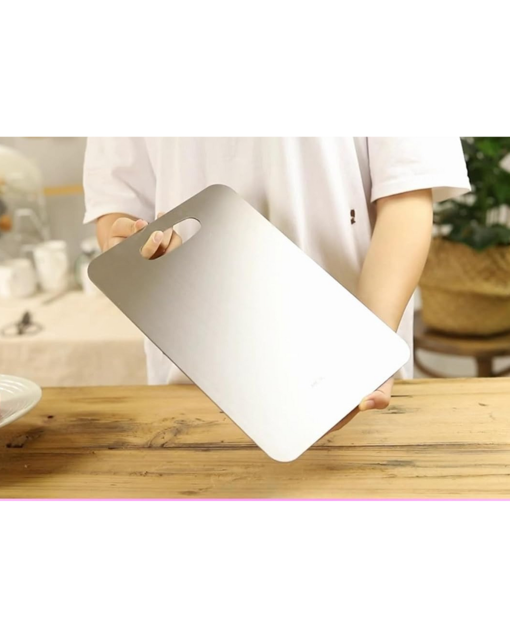 Stainless Steel Chopping Cutting Board Vegetable