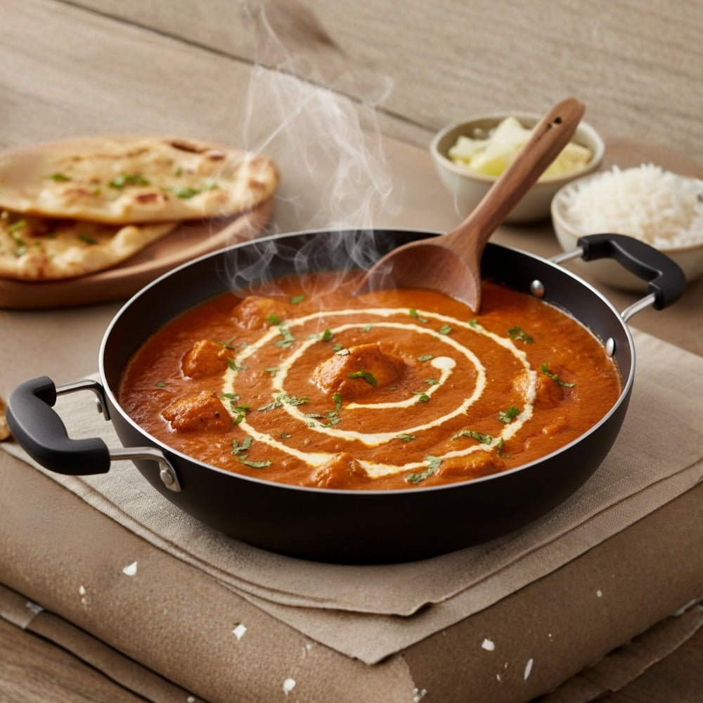 100% Pure Iron Cookware Kadai