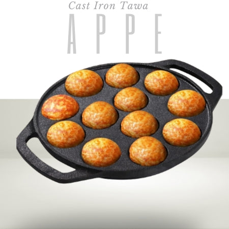 Premium Cast Iron Paniyaram Pan