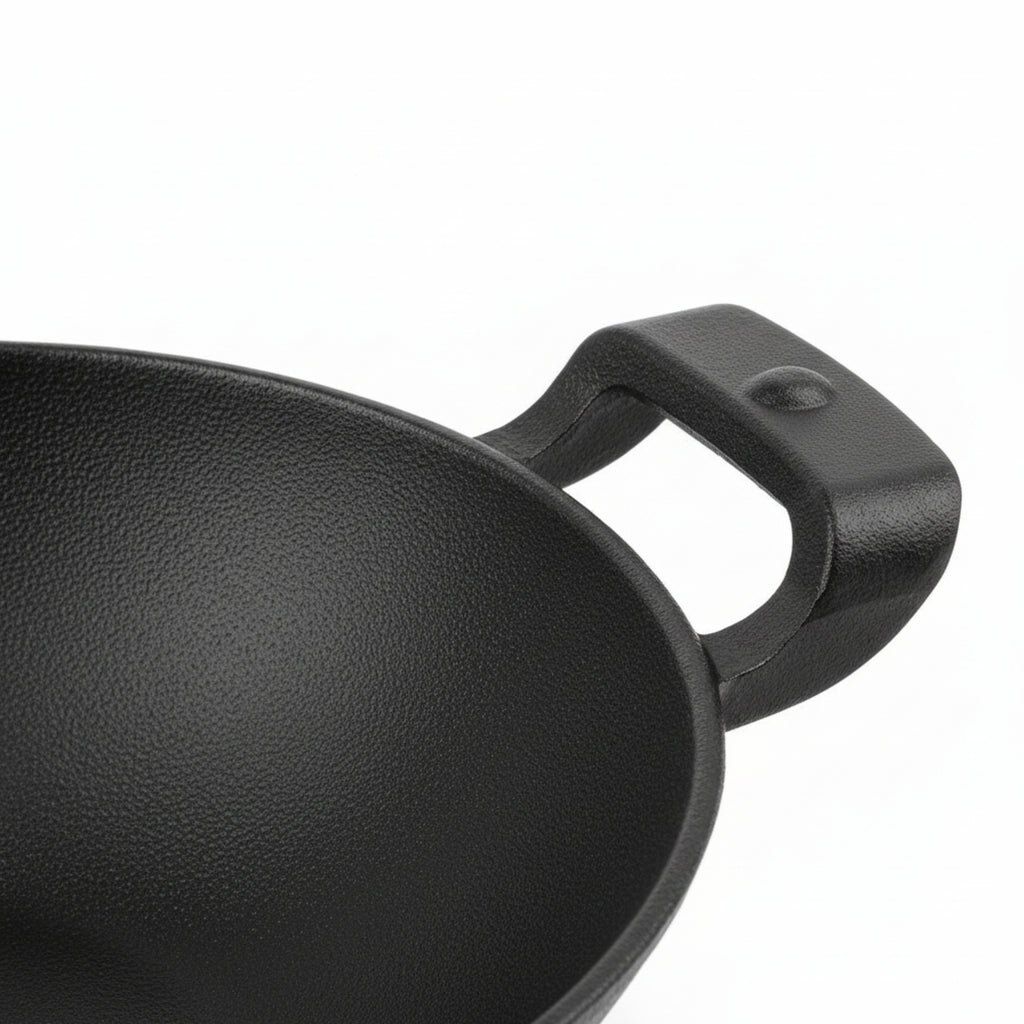 Pre-Seasoned Cast Iron American Style Kadai