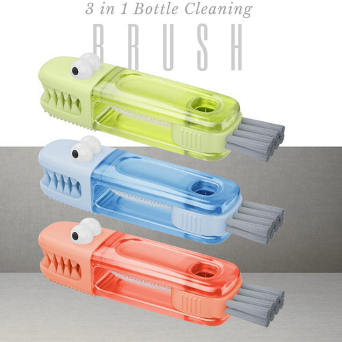 3 in 1 Bottle Cleaning Brush