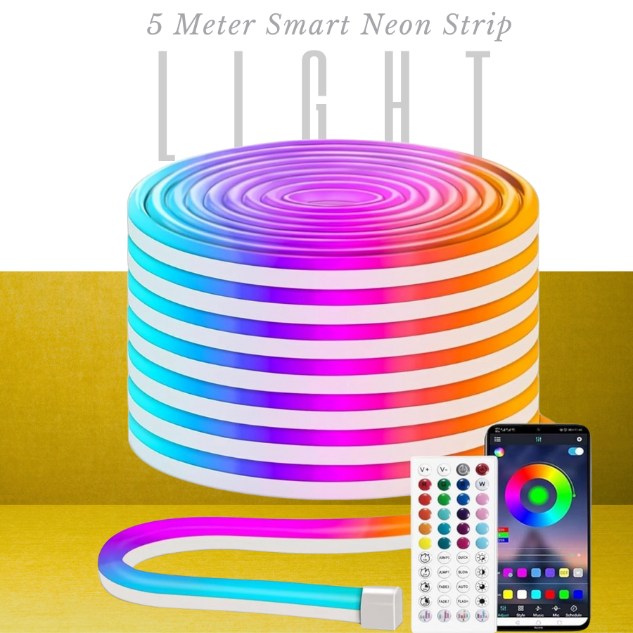 5 Meter Smart Neon Strip Lights