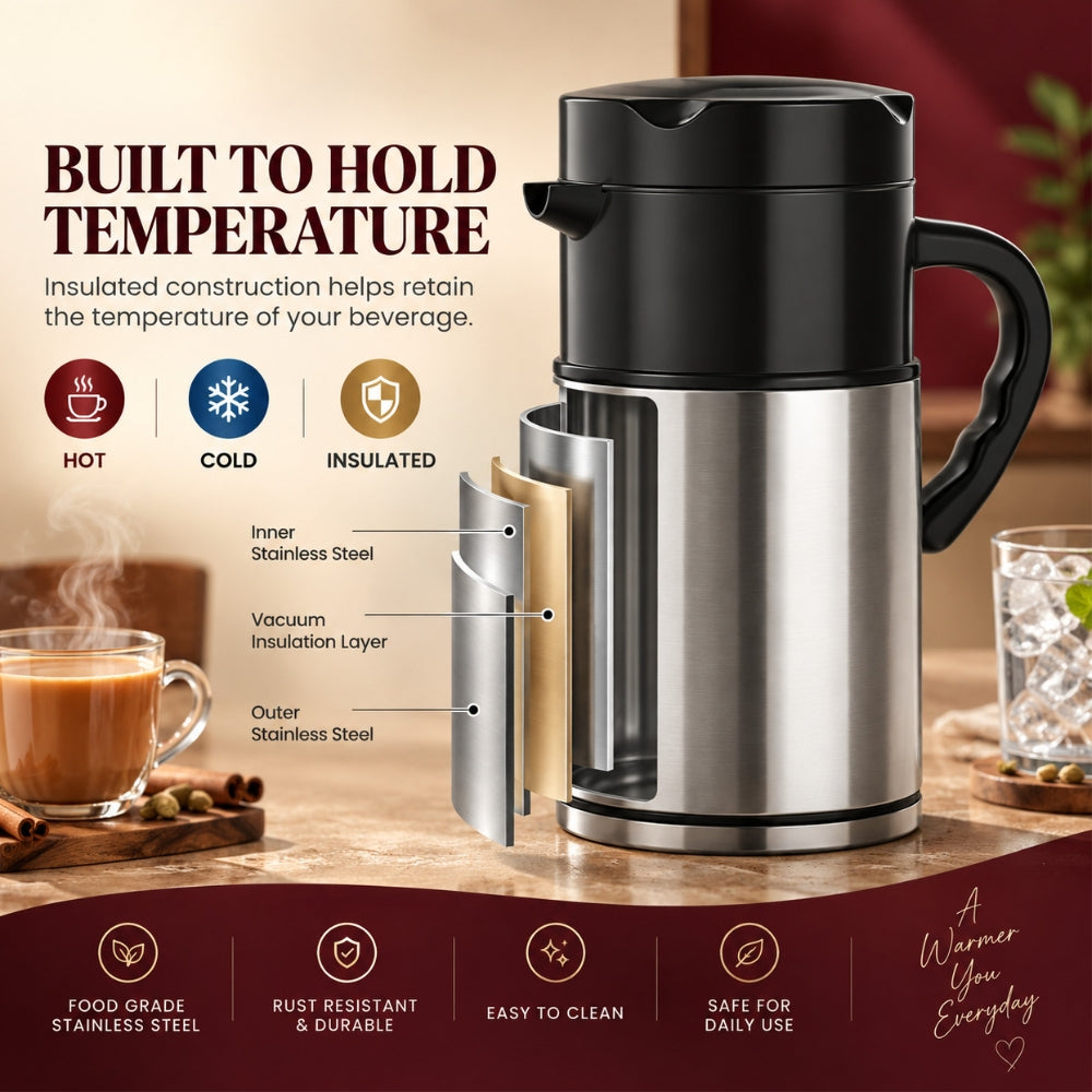 Oppal Flask Stainless Steel