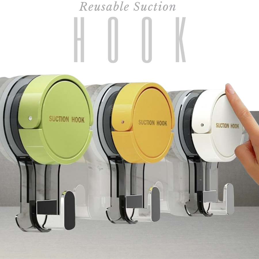 Reusable Suction Hook