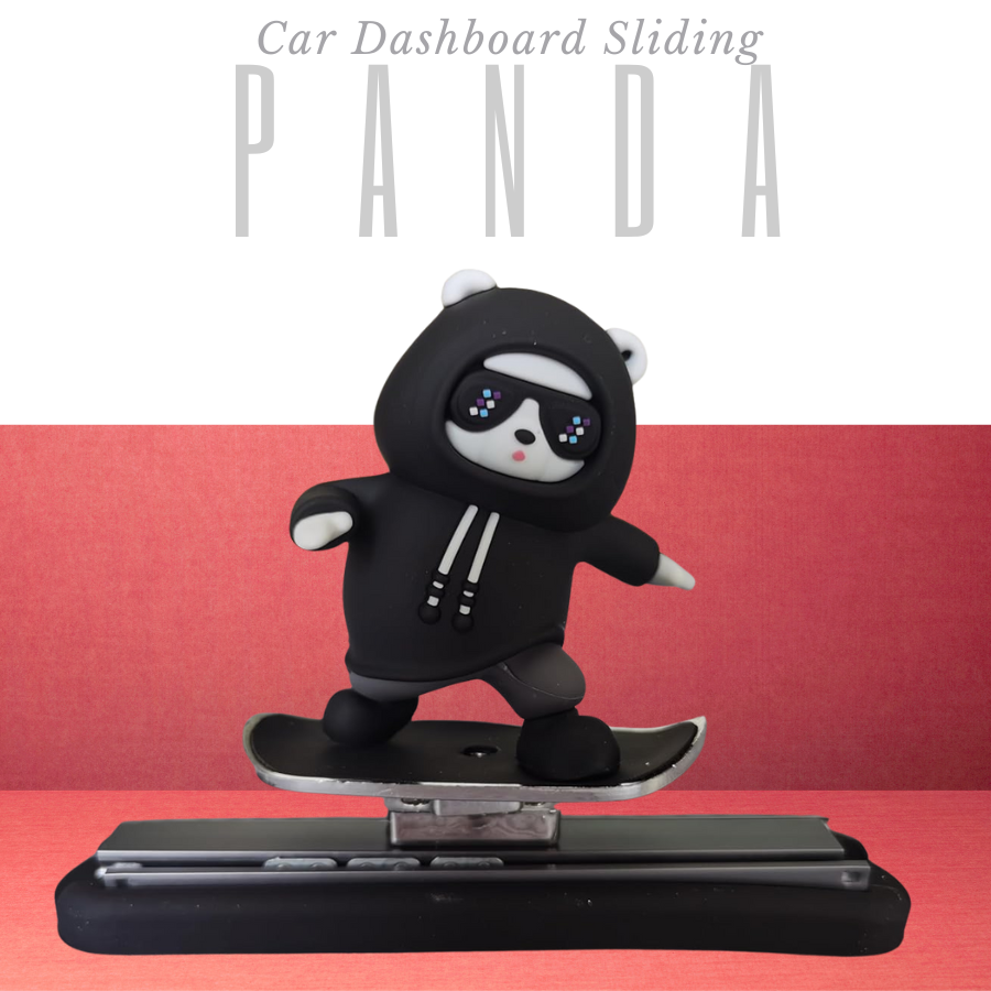 Car Dashboard Sliding Panda