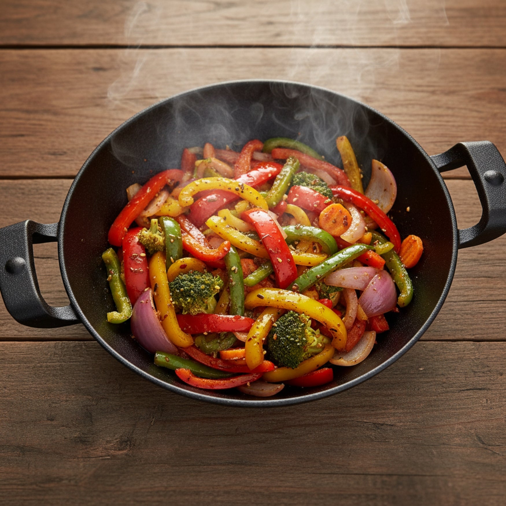 Cast iron Kadai + Iron Frying Pan Combo