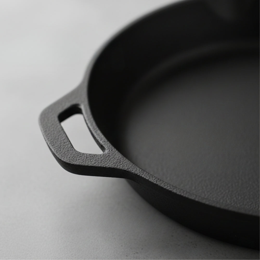 Pre-Seasoned Cast Iron Tawa for Dosa/Chapathi | 28.5cm/11.2 inch, 2.4kg