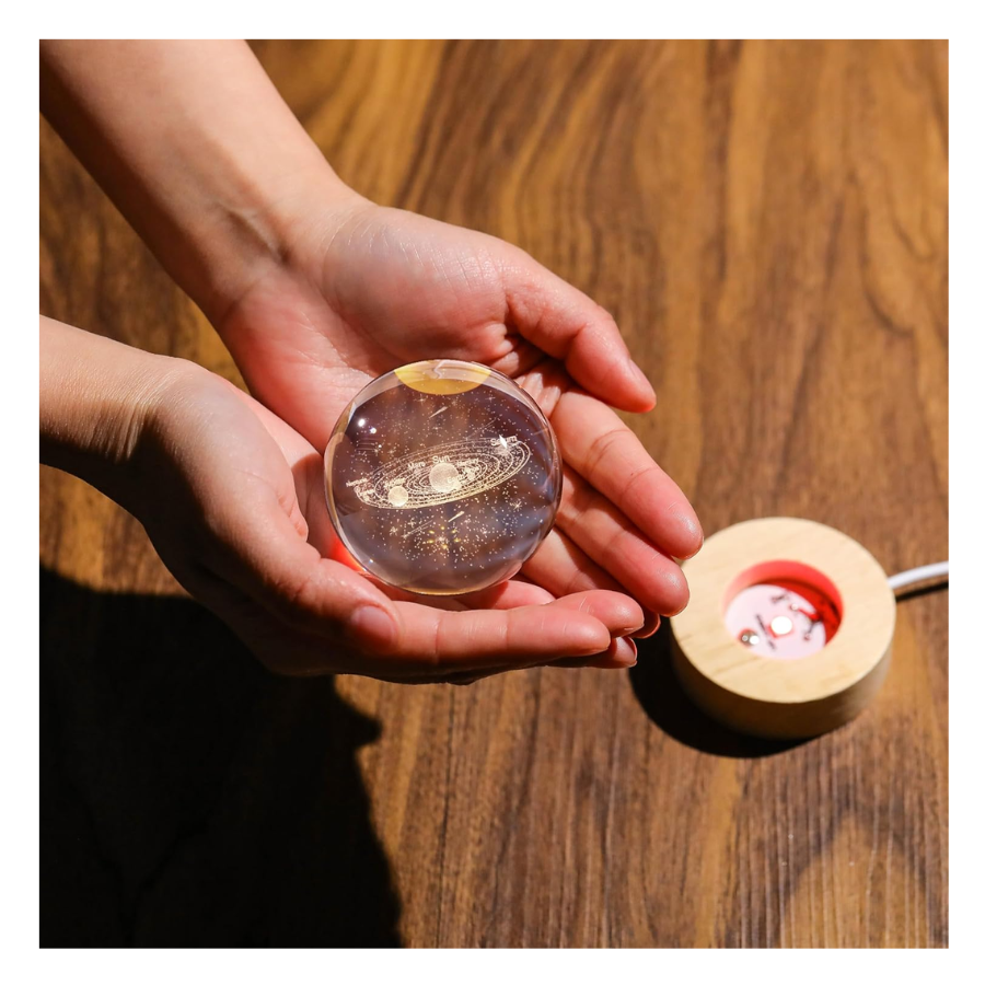 3D Crystal Ball (Solar System)