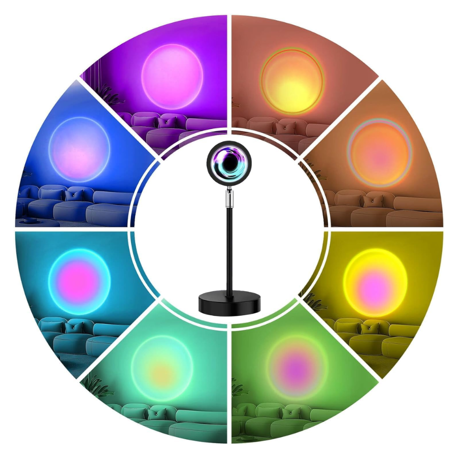 16 in 1 Sunset lamp With Remote