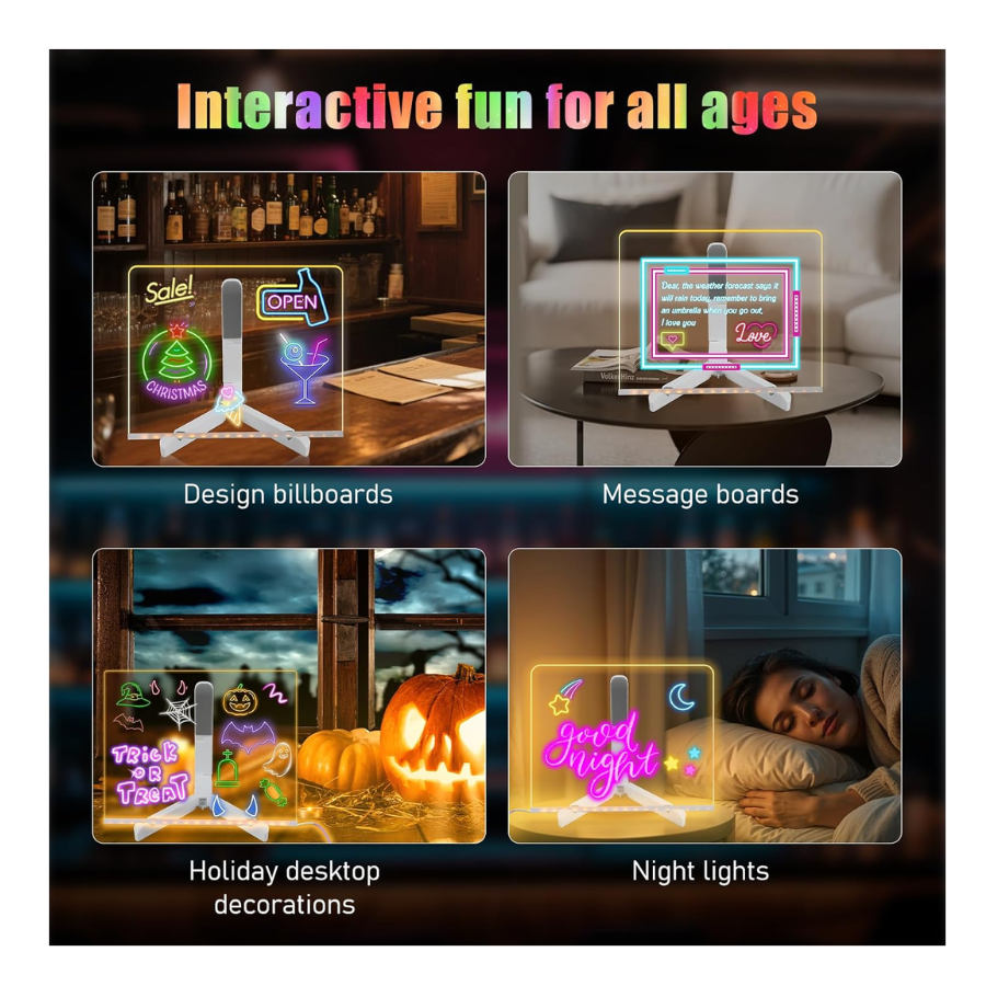 3D LED Message Board