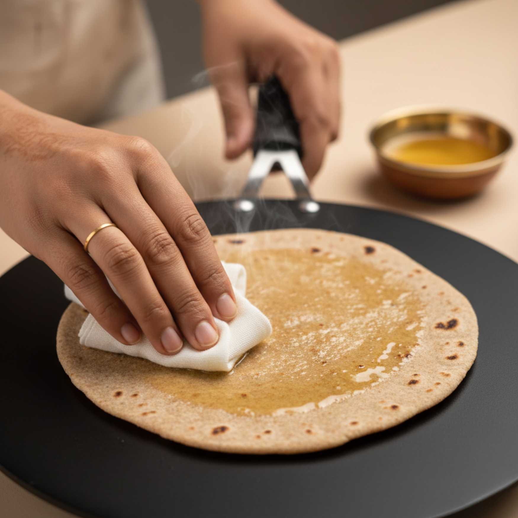 100% Pure Iron Cookware combo: Kadai+Tawa+Fry Pan