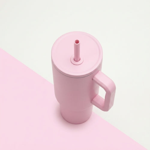 Neopot Tumbler 1200ML Steel Straw with Straw Cap and Cleaner Unisex