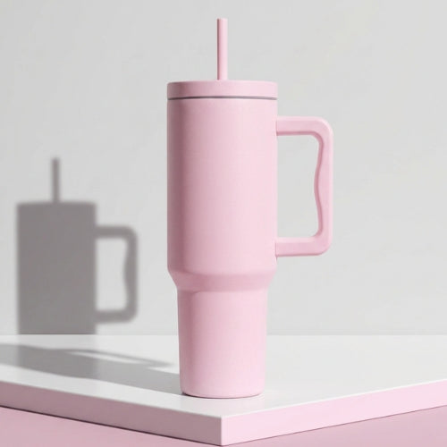 Neopot Tumbler 1200ML Steel Straw with Straw Cap and Cleaner Unisex
