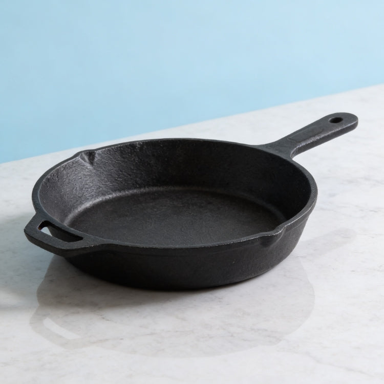 Pre-Seasoned Cast Iron Frypan 22cm