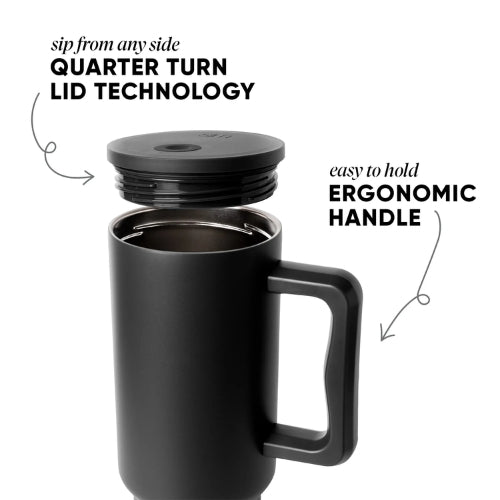 neopot Tumbler 1200ML Steel Straw with Straw Cap and Cleaner Unisex