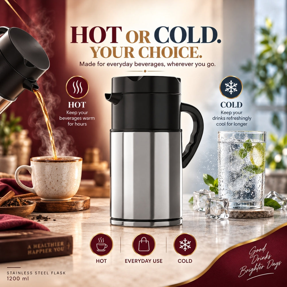 Oppal Flask Stainless Steel