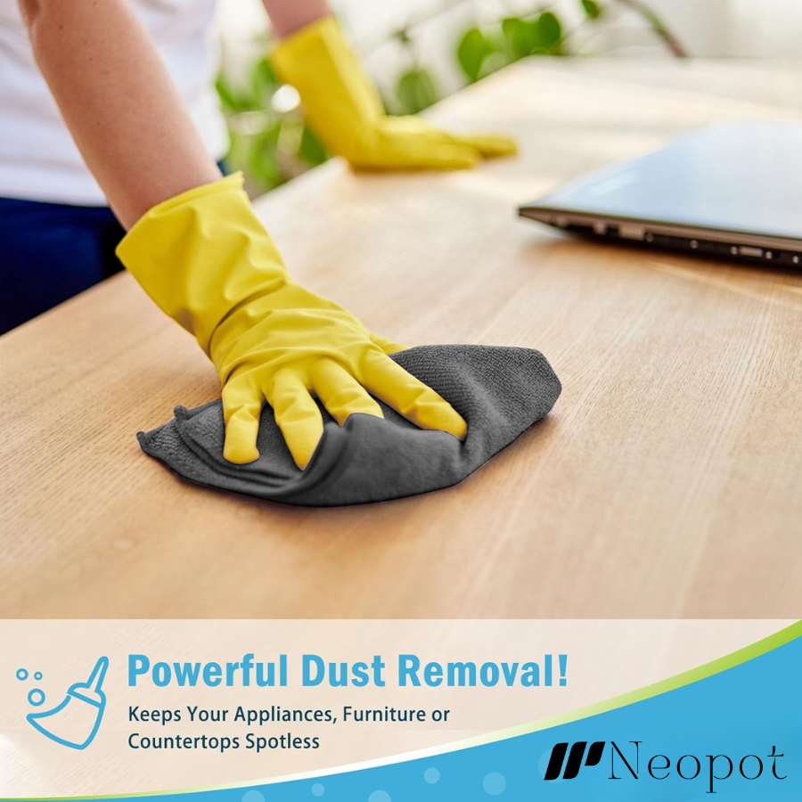 Microfibre Cleaning Cloth (Pack Of 10 Combo)