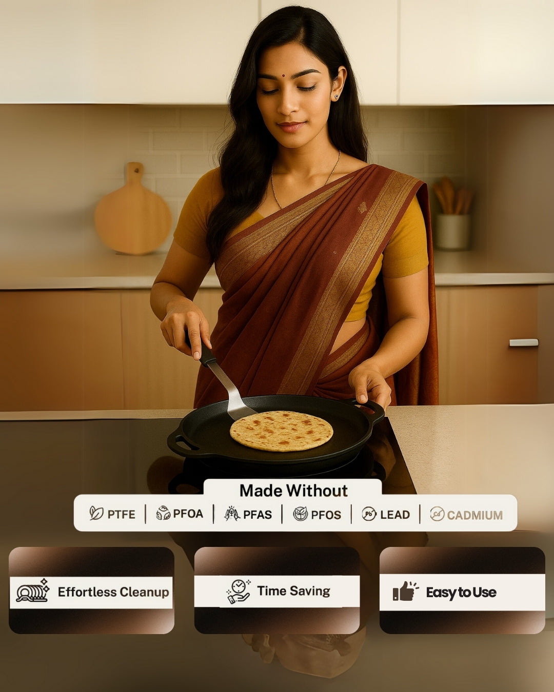 Cast Iron Dosa Tawa