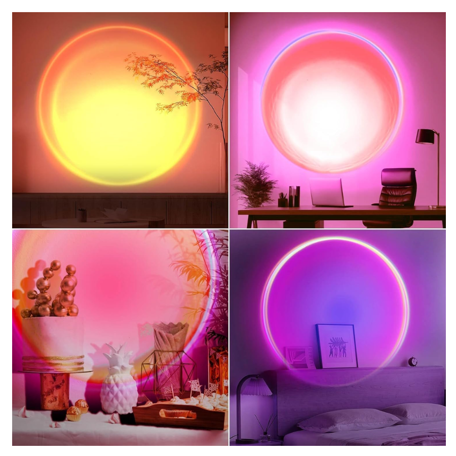 16 in 1 Sunset lamp With Remote