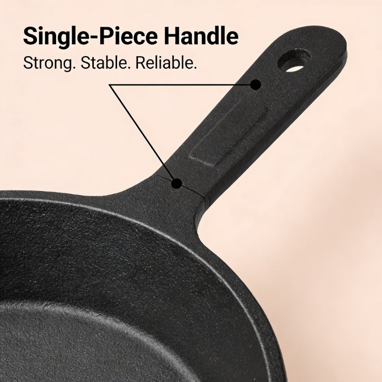 Pre-Seasoned Cast Iron Frypan 22cm