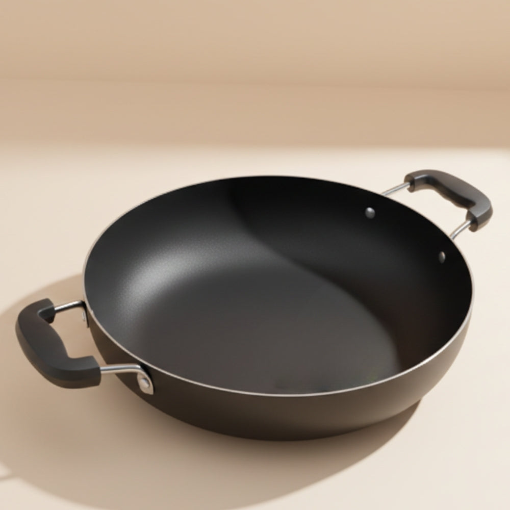 100% Pure Iron Cookware Kadai
