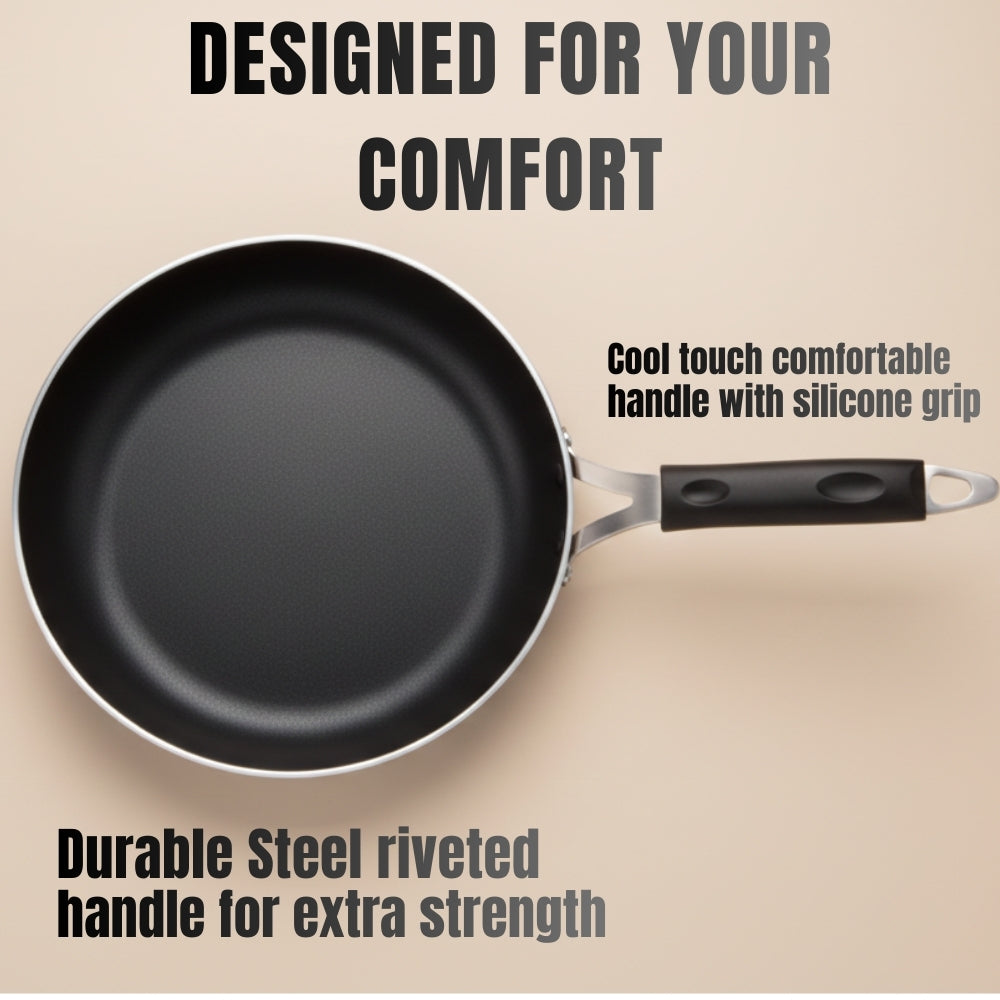 100% Pure Iron Cookware Frying Pan