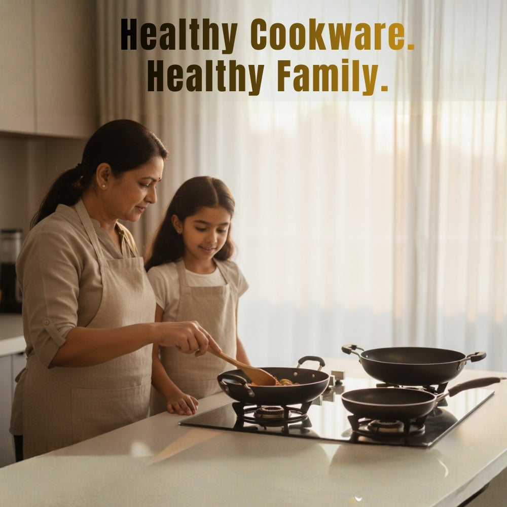 100% Pure Iron Cookware Frying Pan