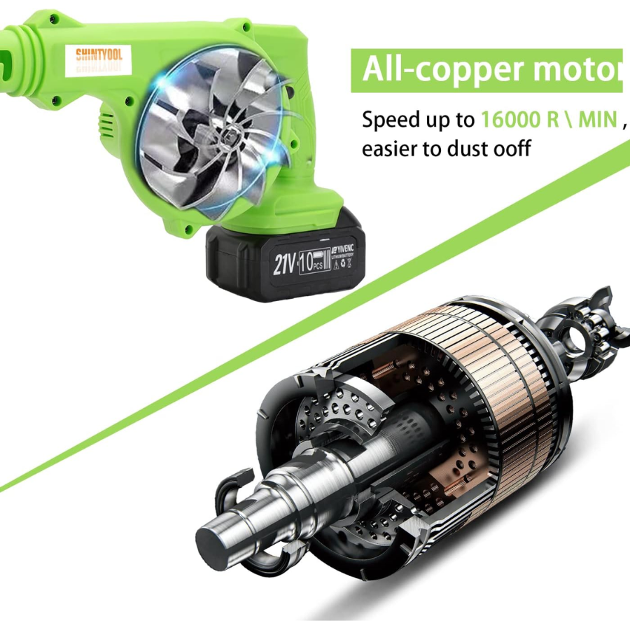 2 in 1 Cordless Blower & Vacuum