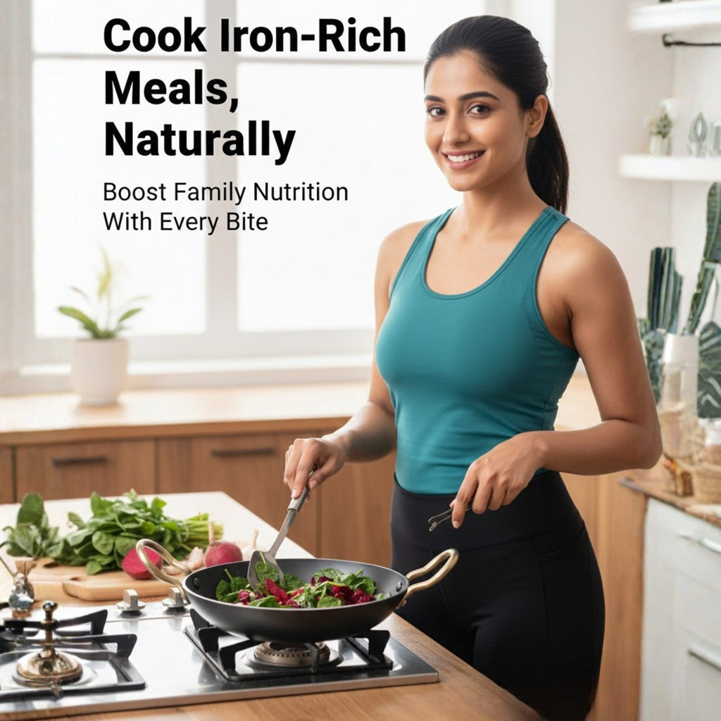 Premium Iron Kadai (Regular Size)