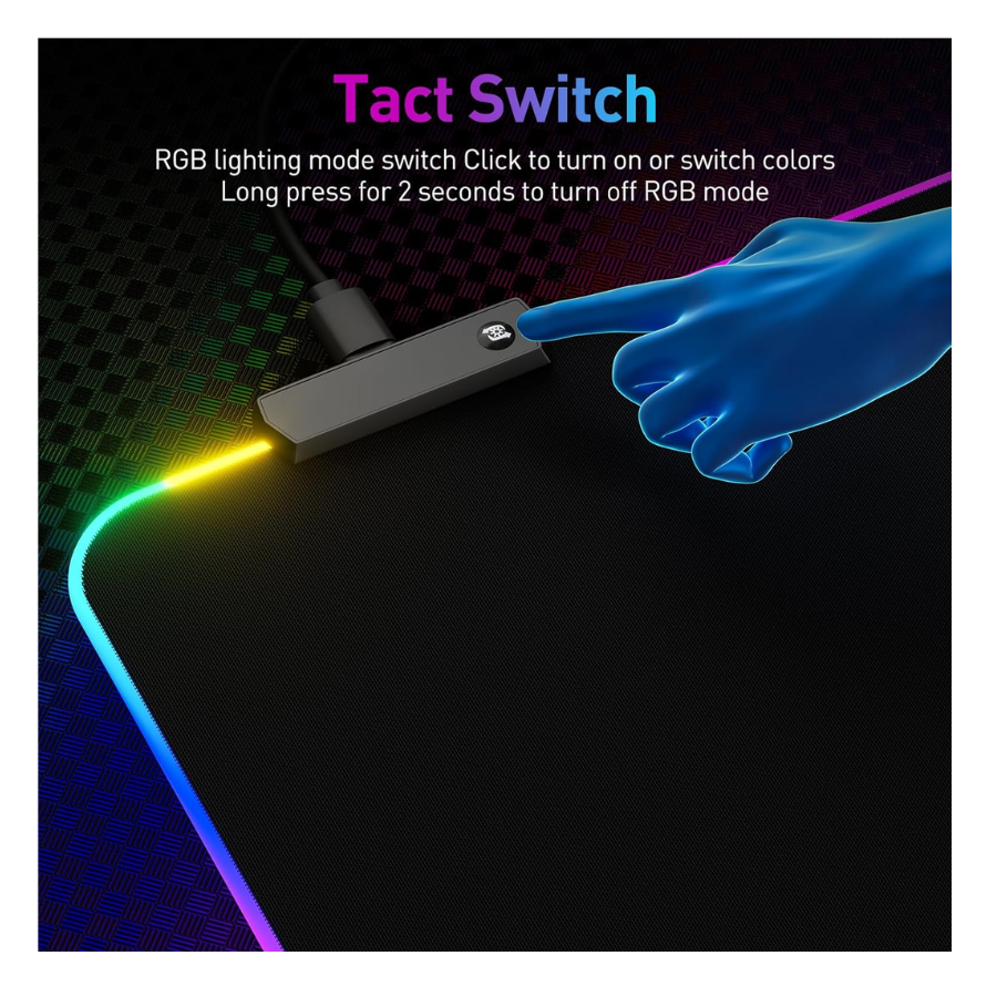 Rgb Keyboard Mouse Pad