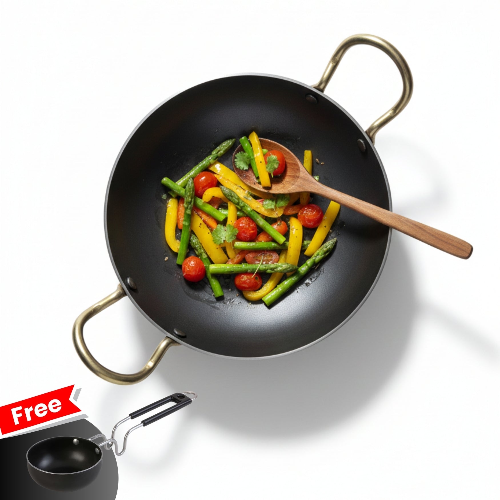 Premium Iron Kadai (Regular Size)