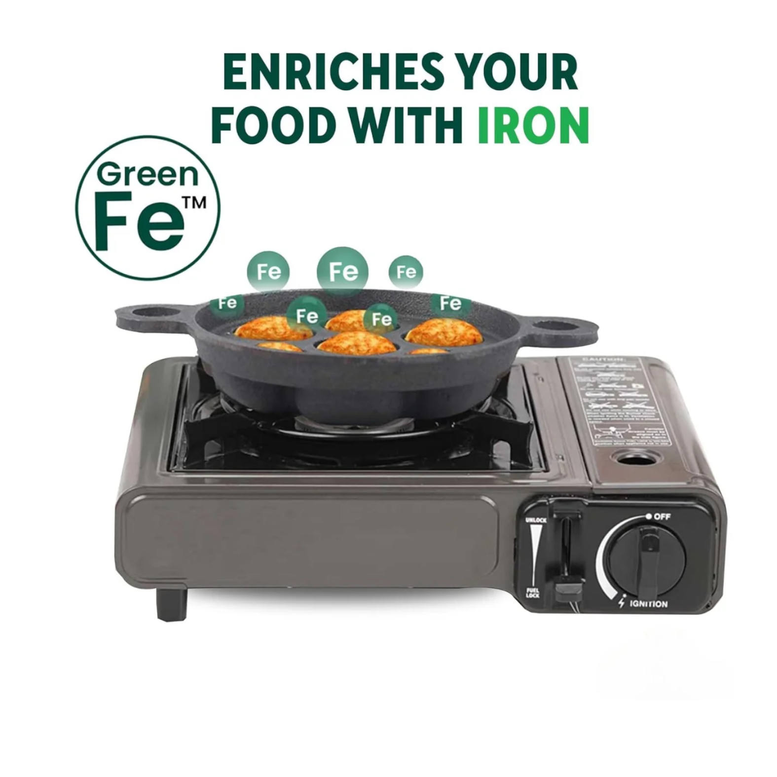 Premium Cast Iron Paniyaram Pan