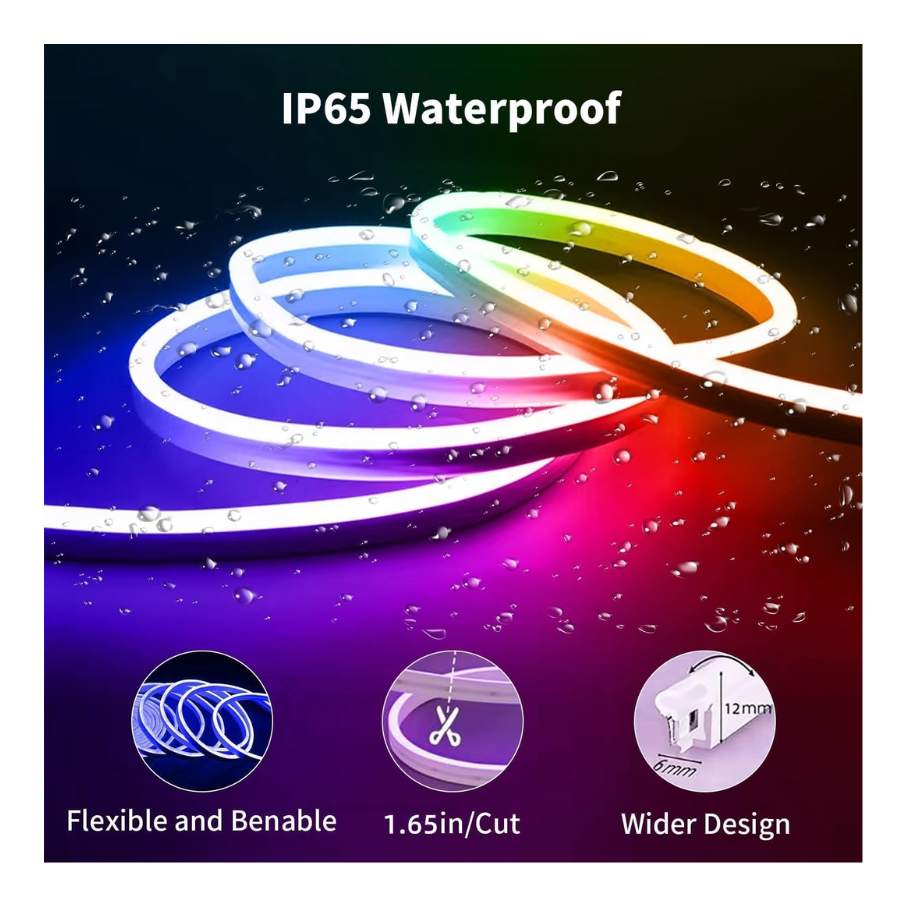 5 Meter Smart Neon Strip Lights