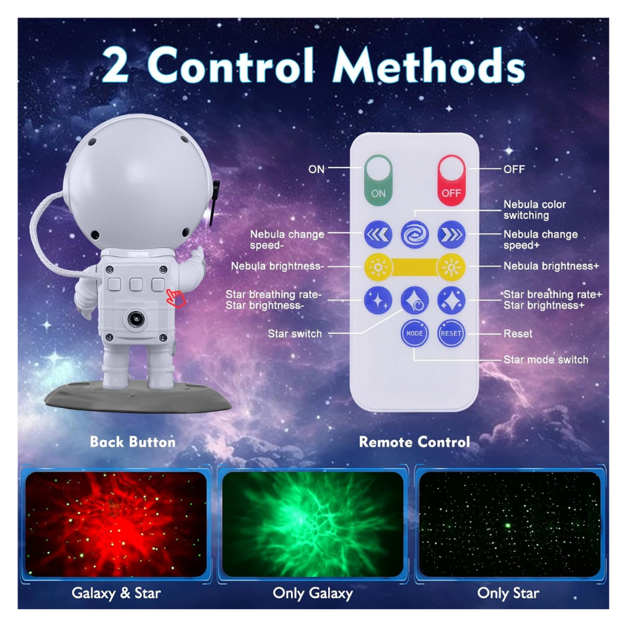 Astronaut Galaxy Projector