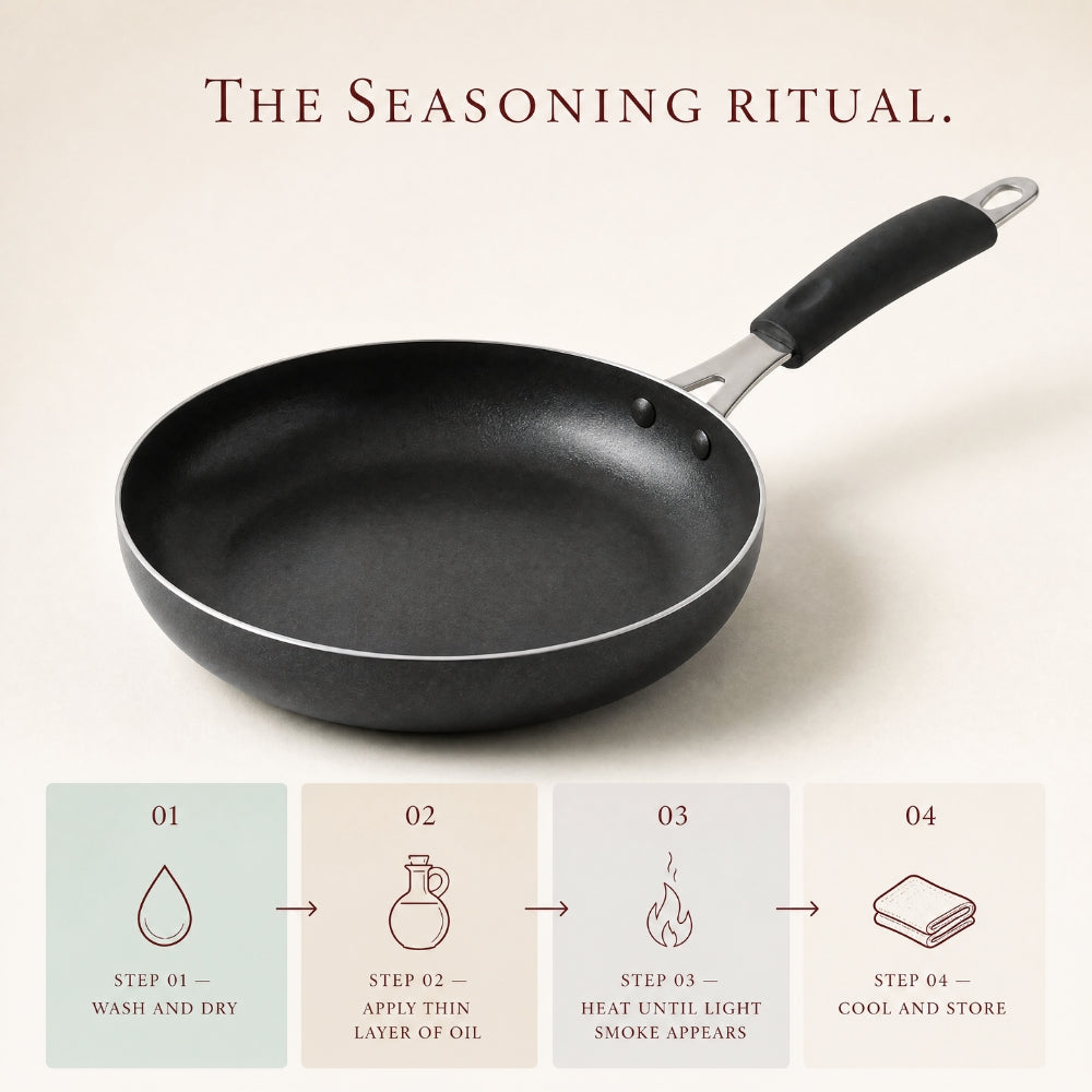 Premium Iron Frying Pan
