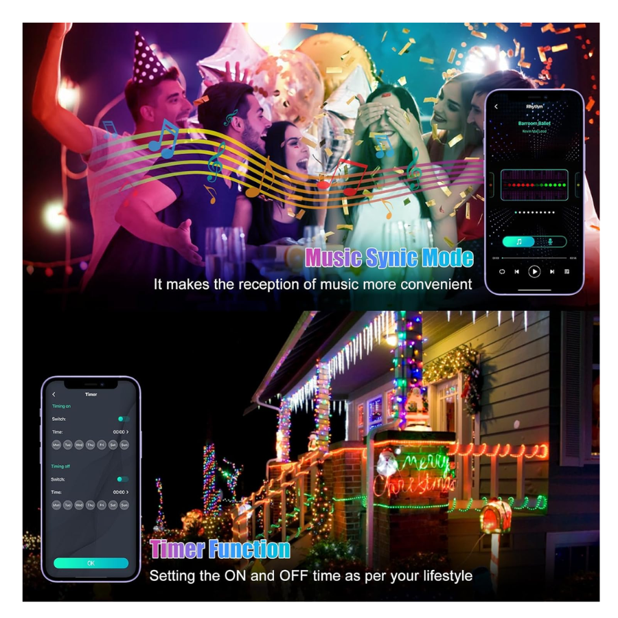 Smart RGB Multi Color LED Fairy Lights