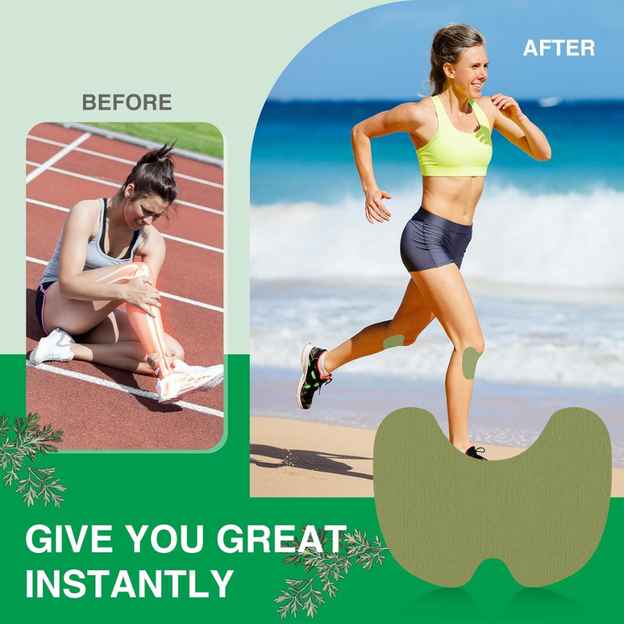 Adhesive Heat Patches for Knee Relief