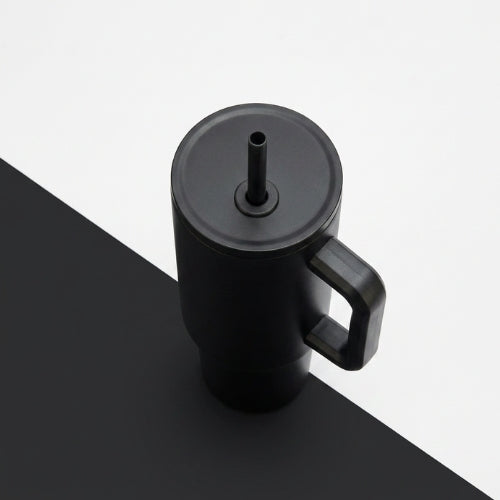 Tumbler 1200ML Steel Straw with Straw Cap and Cleaner Unisex