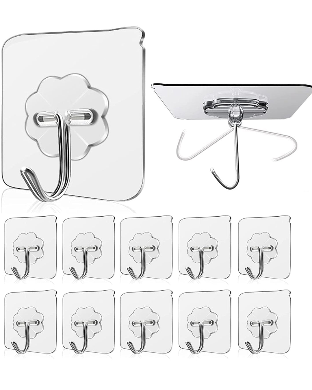 Adhesive Hooks For Kitchen Wall