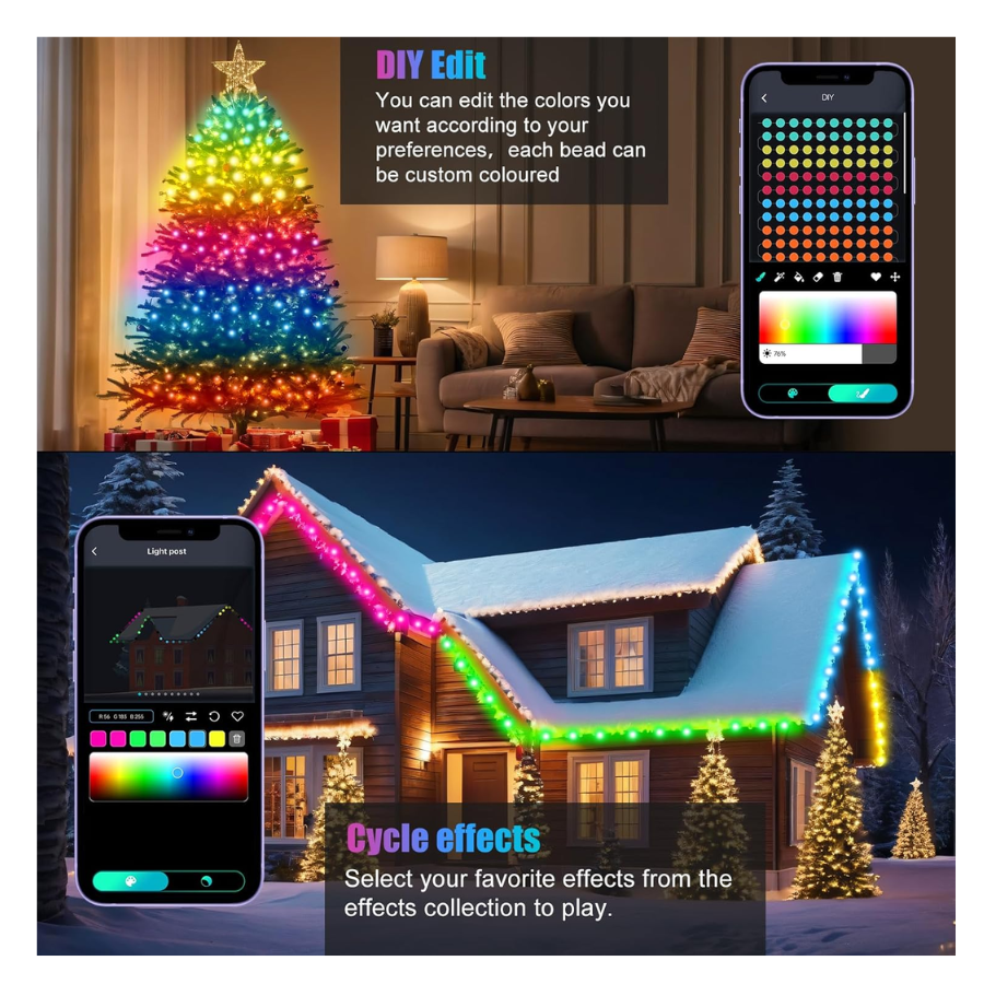 Smart RGB Multi Color LED Fairy Lights