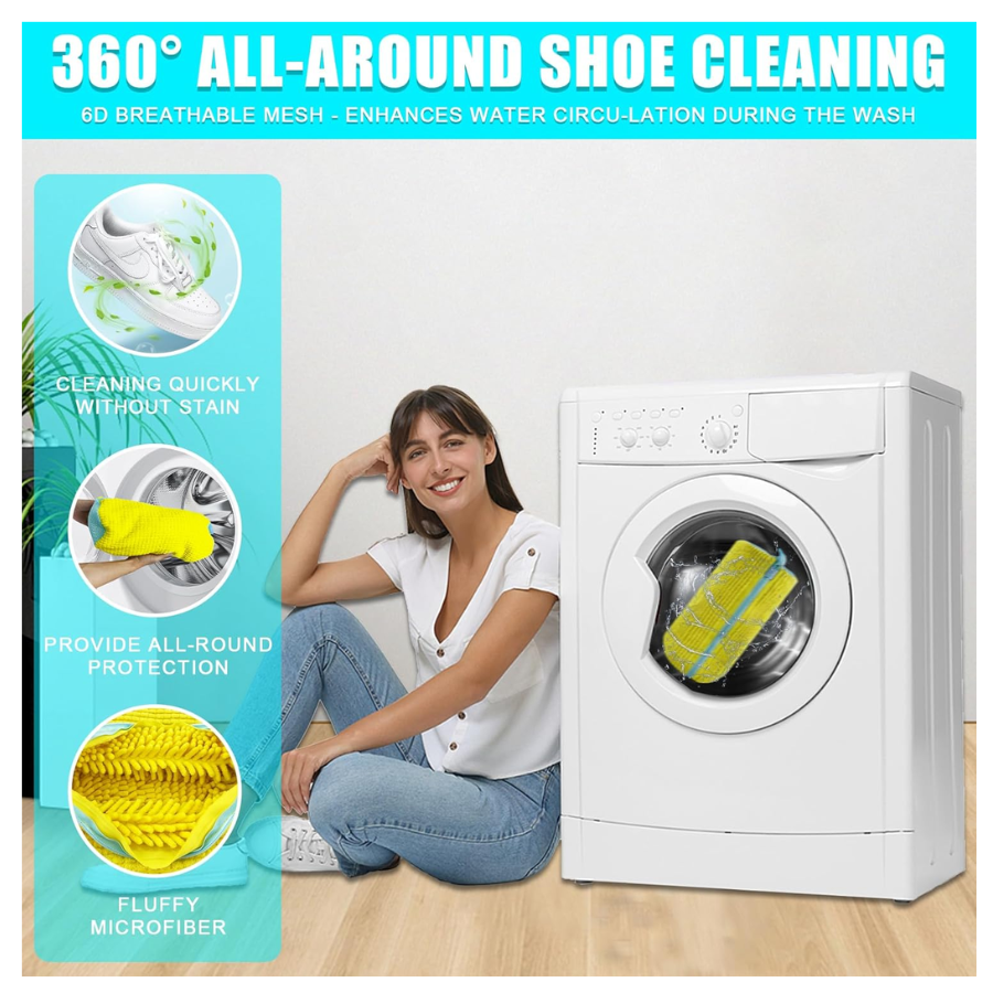 Shoe Washing Machine Bag
